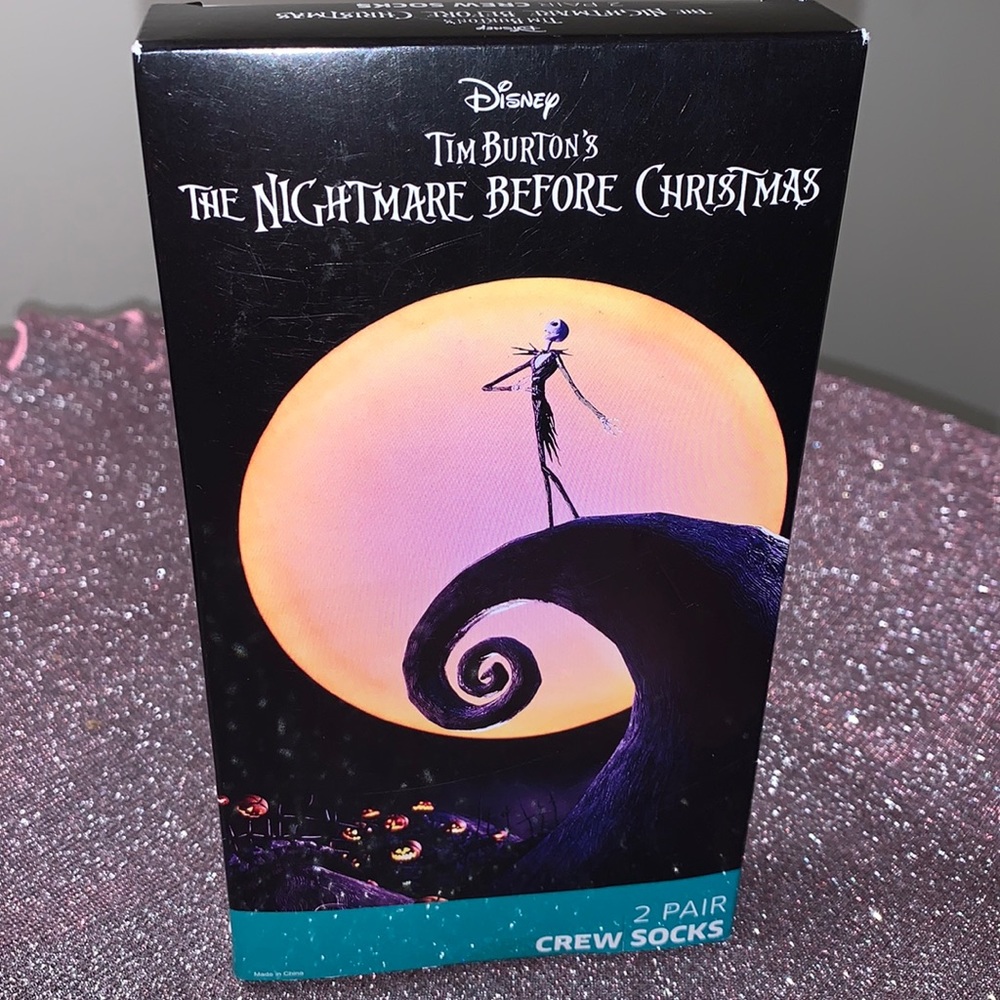 The Nightmare Before Christmas Halloween Crew Socks
